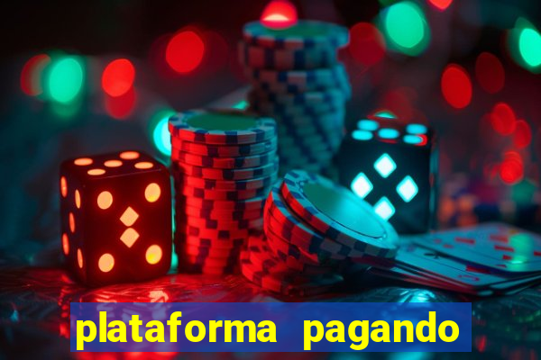 plataforma pagando muito fortune tiger